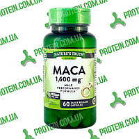 Екстракт Маки Nature`s Truth MACA 1600 мг 60 капс
