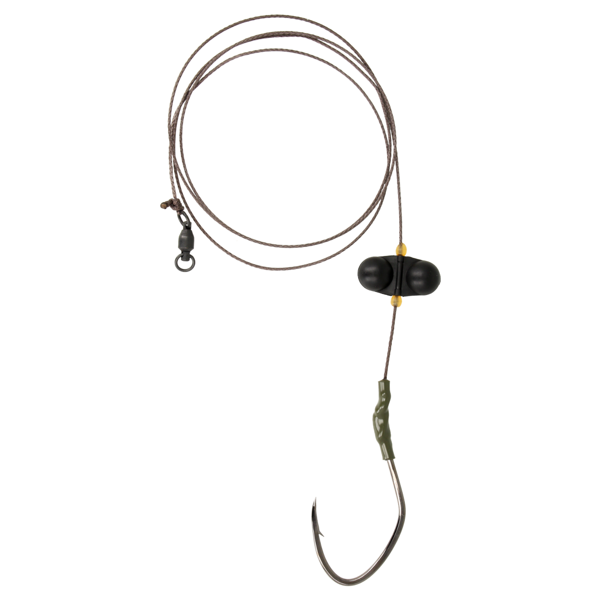 Оснащення сомове GC Single Hook Catfish Rig With Rattle 6/0, фото 1