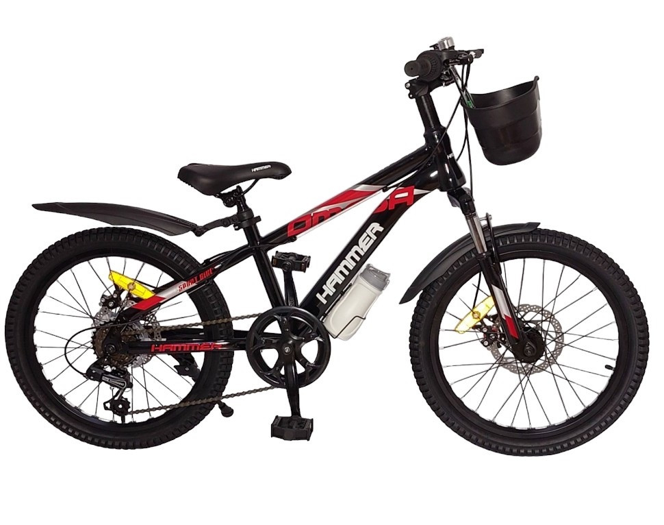 Велосипед 20" HAMMER VA240 чорний