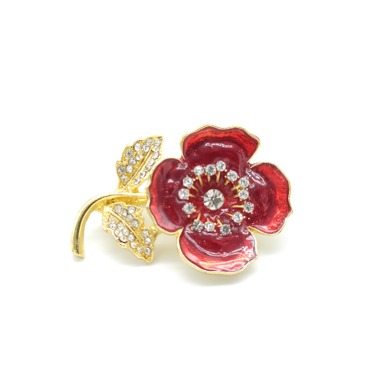 Брошка у вигляді мака, фото 1