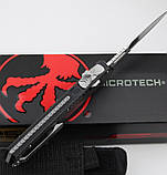 Microtech Glykon Carbon Dagger, фото 3