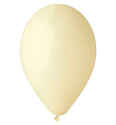 Повітряні кульки (30 см) 10 шт, Італія - ​​вершкове масло | Butter (пастель)