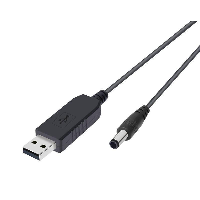 Кабель живлення для Wi-Fi маршрутизаторів 1.0 m TISHRIC чорний (без упаковки)