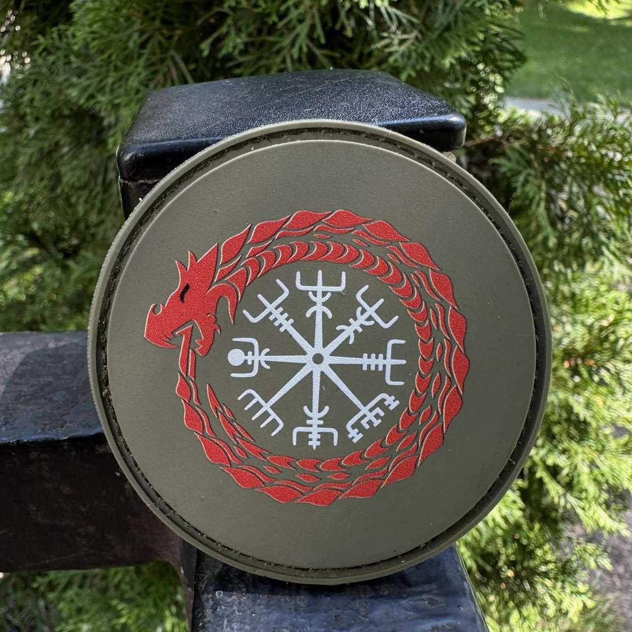 Шеврон Вегвизир Uroboros пвх