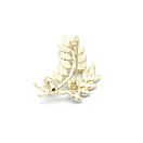 Брошка у вигляді колоска з перлиною, фото 3