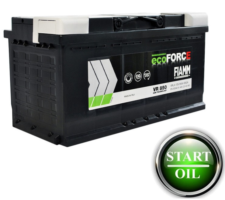АКБ FIAMM AGM 95Ah 850А R+ VR850 Start/Stop