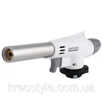Газовий пальник, різак, паяльник Flame Gun ASK 920 з п'єзопідпалом і керамічним соплом, фото 1