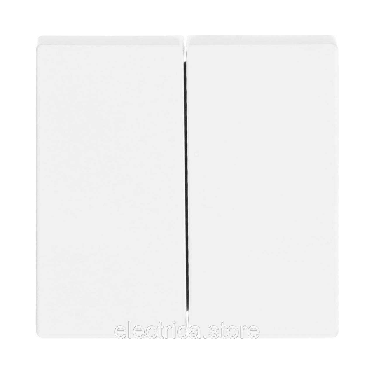 1785-84-500 Клавіша подвійна Future білий 2CKA001751A3076, фото 1