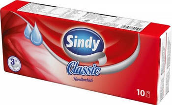 SINDY паперові носові хустки 3-шарові CLASSIC