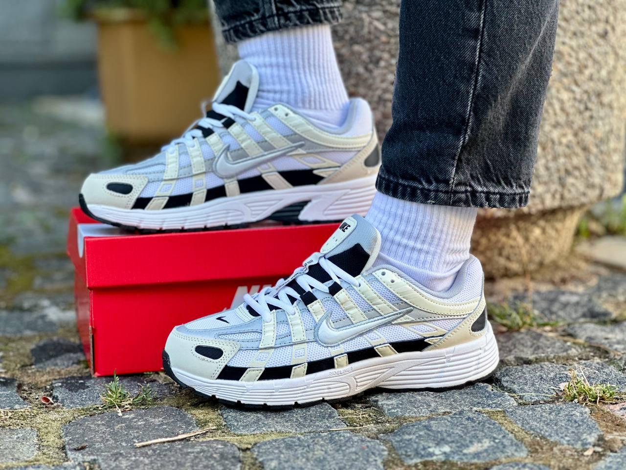 Чоловічі кросівки Nike P-6000 Sail (Блакитні) Взуття Найк П-6000 текстиль сітка повсякденні демісезон