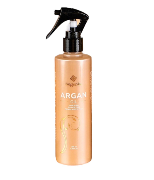 Термозахисний спрей Bogenia для волосся з аргановою олією Argan Oil BG411 250мл