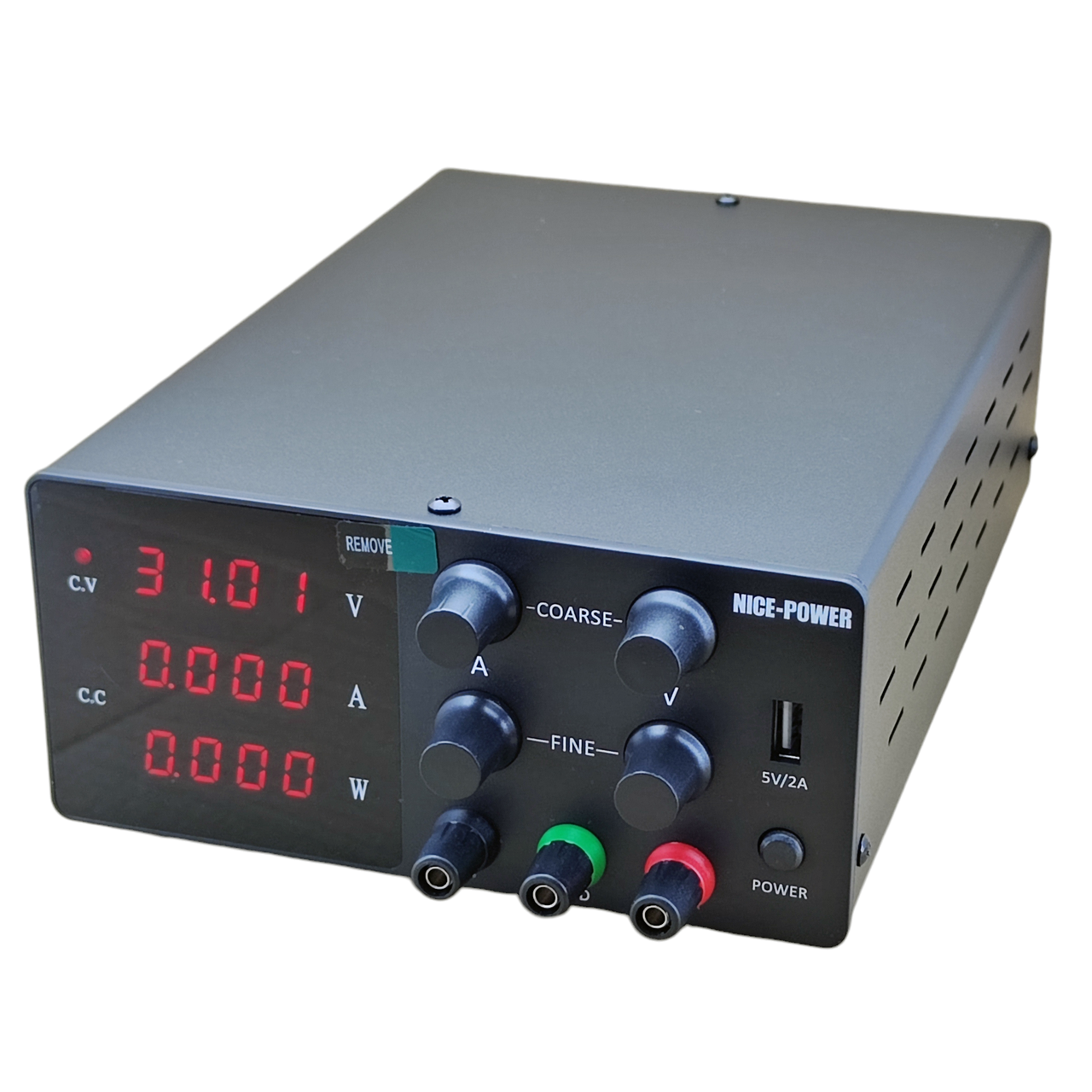 Імпульсний лабораторний блок живлення Nice-Power SPS-W305, чорний