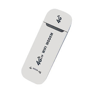 4G USB-модем WiFi-роутер 150 Мбіт/с із слотом для SIM-карти HotSpot Білий
