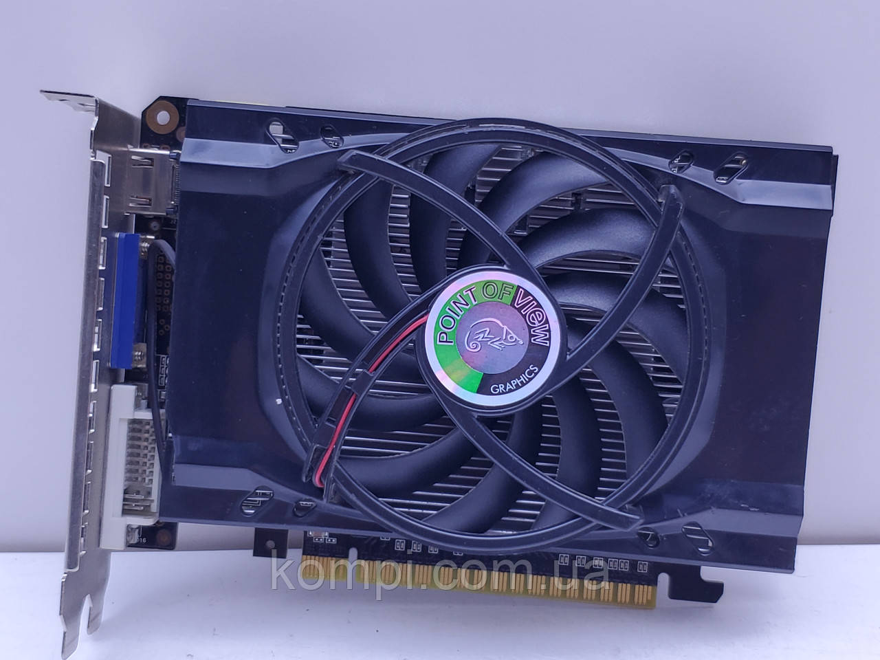 Відеокарта Point of View GeForce GTX 550 Ti 2GB (GDDR3,128 Bit,HDMI,PCI-Ex,Б/у), фото 1