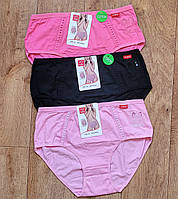 Жіночі труси бавовна, набір 3 шт., жіноча спідня білизна XL/48-50 р