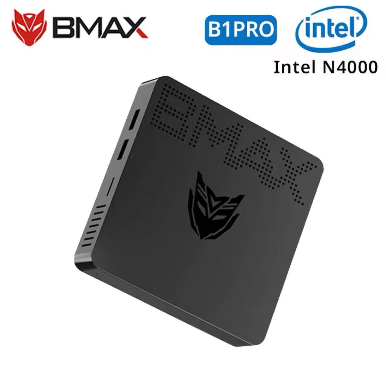 BMAX-B1ミニPC Міні ПК BMAX B1 Pro Mini PC Intel N4000 / 8GB RAM / 128GB