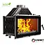 Камінна топка KAWMET W16 Black (13.5 kW) ECO, фото 3