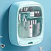 Органайзер для косметики настінний U-Beauty Wall Cosmetic Box підвісний б'юті бокс із прозорими дверцятами та ящик, фото 6