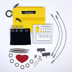 7230-L Набір спиць ChiaoGoo TWIST SHORTIES Large 8см сталеві