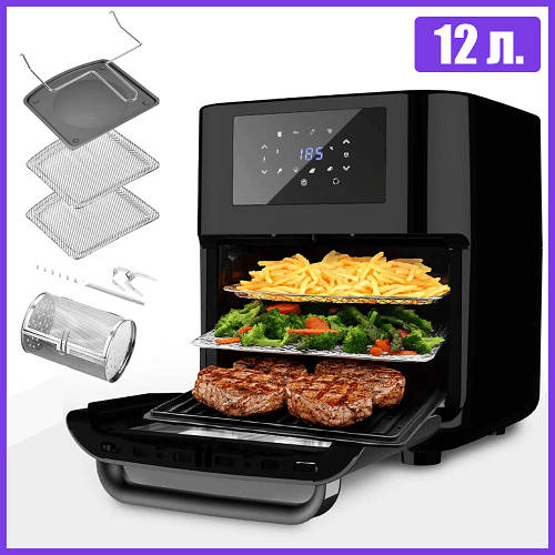 Сенсорный аэрогриль для быстрого приготовления без масла RAF 1700W ...