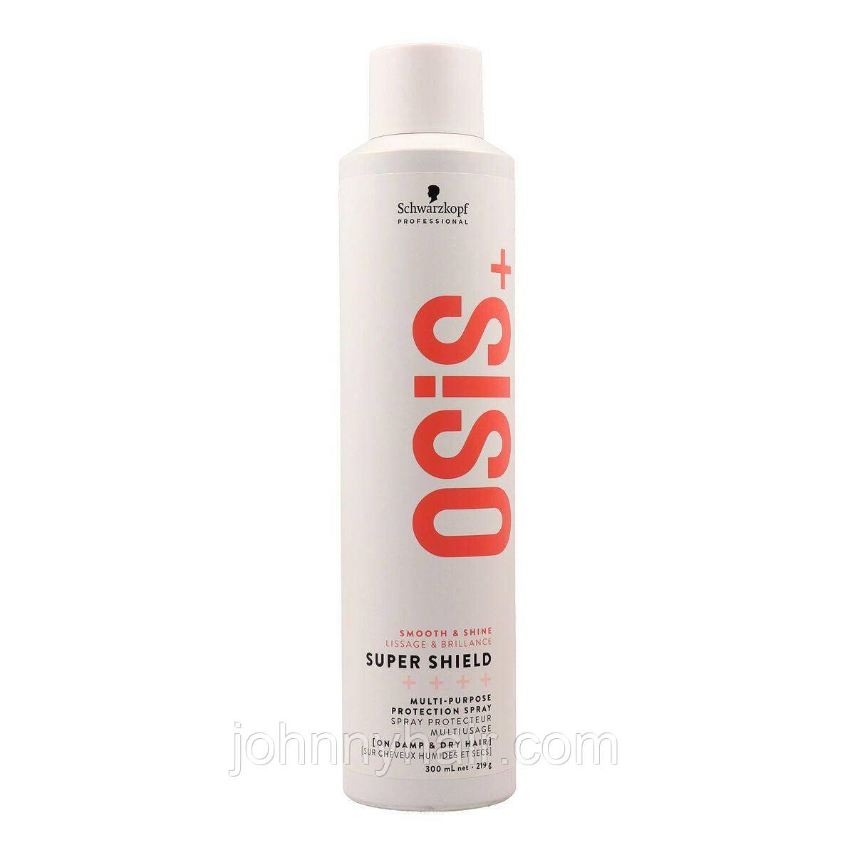 Schwarzkopf Professional Osis+ Super Shield стайлінговий захисний спрей для волосся 300ml, фото 1