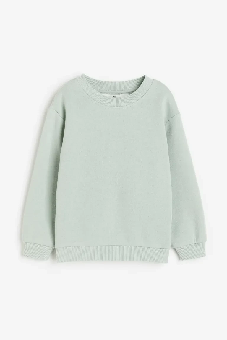 Світшот м"ятний однотонний H&M 98-104см, фото 1