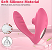 Вакуумний вагінальний вібратор Mary Flight of Fancy рожевий для жінок 10 режимів стимуляція клітора G-точка, фото 4