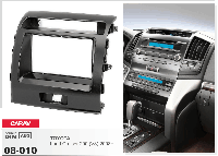 Рамка переходная Carav 08-010 Toyota LC 200- 2DIN