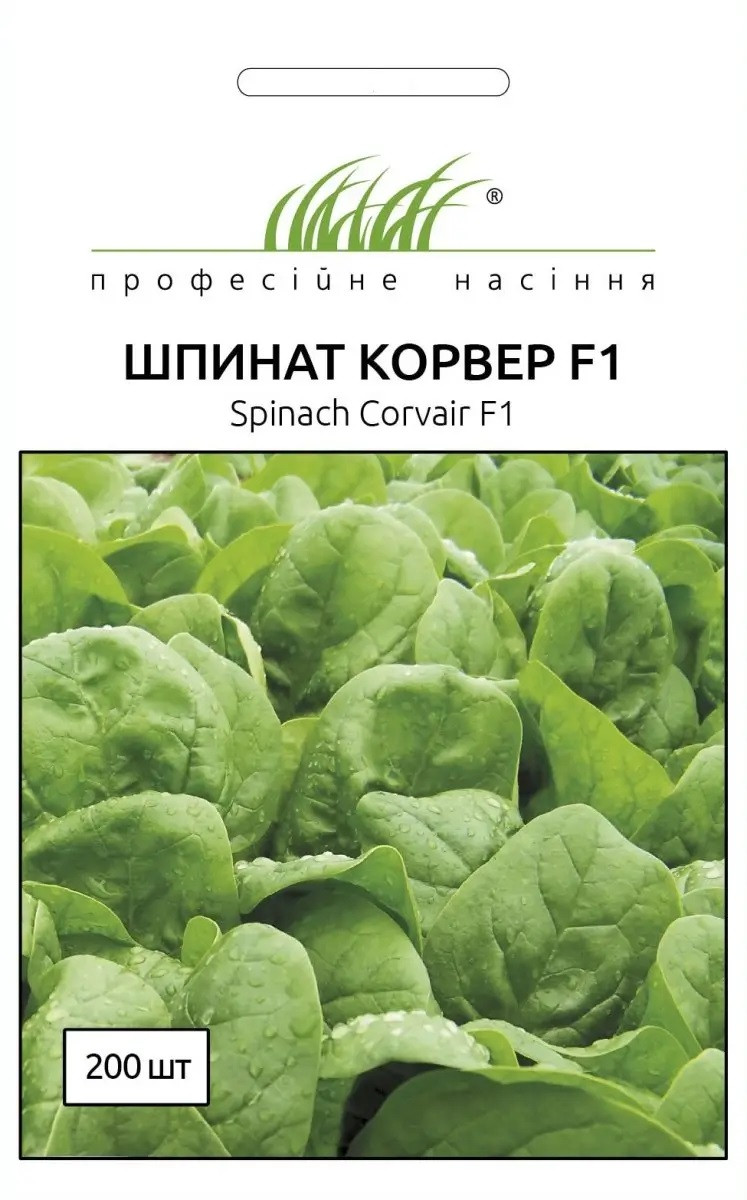Шпинат Корвер F1 2 г Професійне насіння Нідерланди