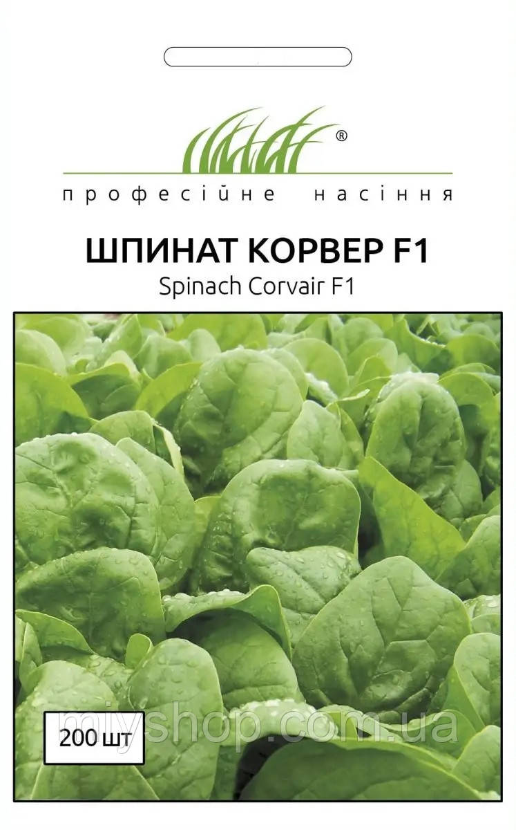 Шпинат Корвер F1 2 г Професійне насіння Нідерланди