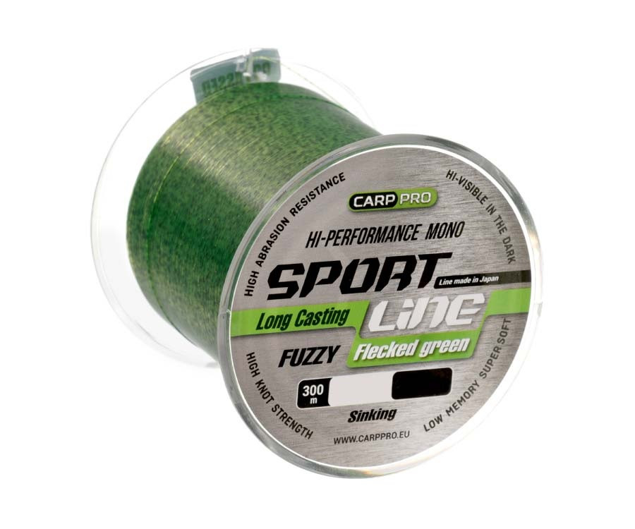 Жилка Carp Pro Sport Line Flecked Green 300 м 0.286 мм (CP2403-0286)