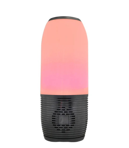 Бездротова світна Bluetooth колонка Q690 PULSATION 3 чорна
