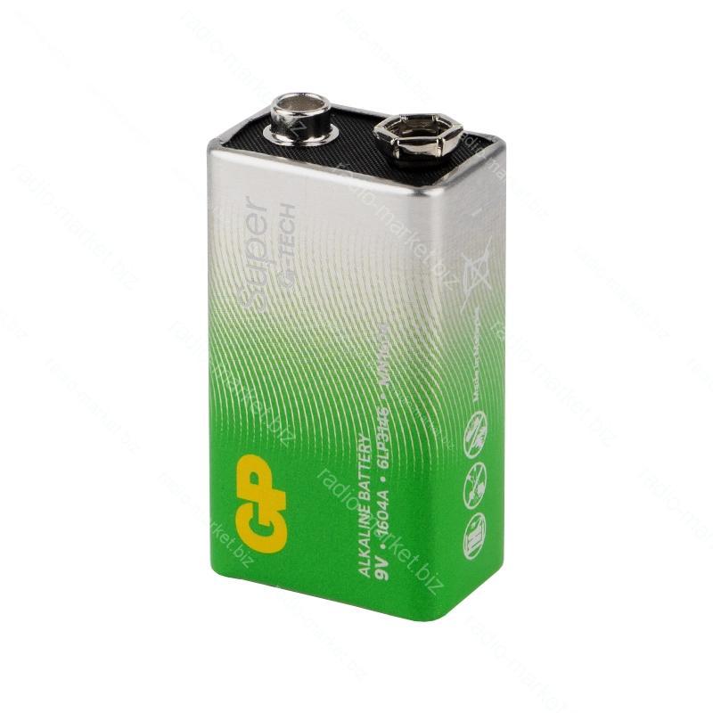 Батарейка GP SUPER G-TECH (крона) 9V
