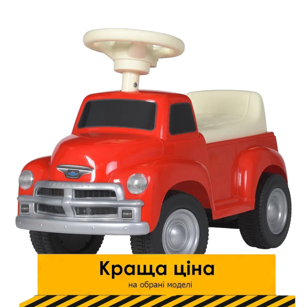 Дитяча каталка-толокар Chevrolet Bambi M 5000-3 Червоний