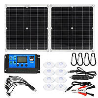 Гнучка монокристалічна сонячна панель 50 Вт