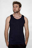 Майка чоловіча Athletic vest 36 Чорний;3XL, фото 3