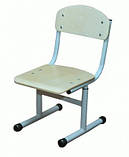 Комплект меблів для навчання регульований по висоті зі столом "Трапеція", фото 5