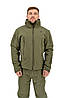 Зимова тактична куртка Eagle Soft Shell WJ-17 (3 в 1) із флісом Green Olive, фото 2