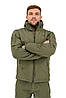 Зимова тактична куртка Eagle Soft Shell WJ-17 (3 в 1) із флісом Green Olive, фото 5