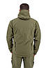 Зимова тактична куртка Eagle Soft Shell WJ-17 (3 в 1) із флісом Green Olive, фото 6