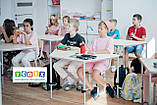 Комплект меблів для навчання регульований по висоті зі столом "Трапеція", фото 8