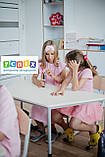 Комплект меблів для навчання регульований по висоті зі столом "Трапеція", фото 9