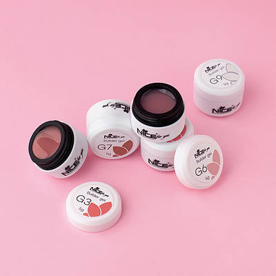 Набір гелів для нарощування Nice for you Mini Set