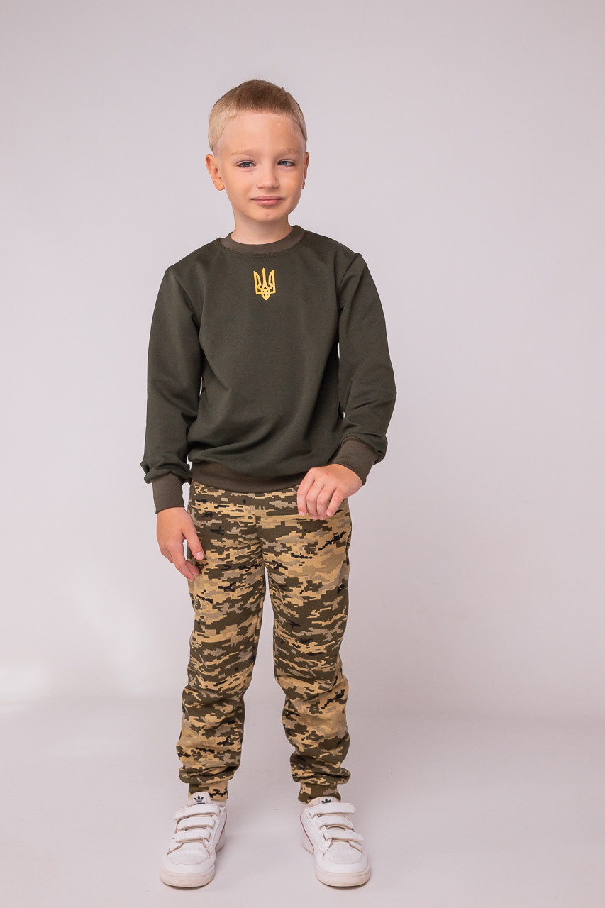 Підліткові  штани для хлопчика Піксель начісування, фото 1