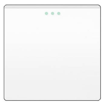 Механізм 1-клавішний вимикач 1DAL | Білий, З індикацією (86-1G1W-WT)