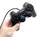 Ігровий USB джойстик дротовий геймпад для комп'ютера ноутбука PC Windows Gamepad L600, фото 3