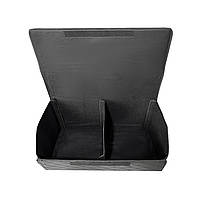 Автомобільний органайзер Lesko ZWX-002 Brown-Gold 65*30*30 см компактний два відділення на липучці 5 шт., фото 3