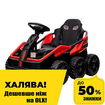 Електромобіль карт дитячий (4 мотори 35W, 2 аккумулятори 12V7AH, пульт 2,4G) Bambi kart M 5765EBLR-3 Червоний