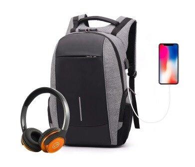 Рюкзак City Bag кодовий протикрадій Ѕ1а54, фото 1