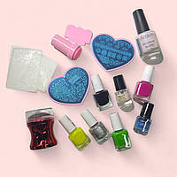 Набір для стемпінгу з 2 пластинами серцем